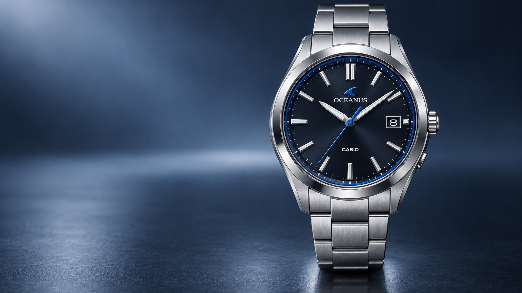 Illustration of the Casio Oceanus T200, reference OCW-T200S-1AJF.