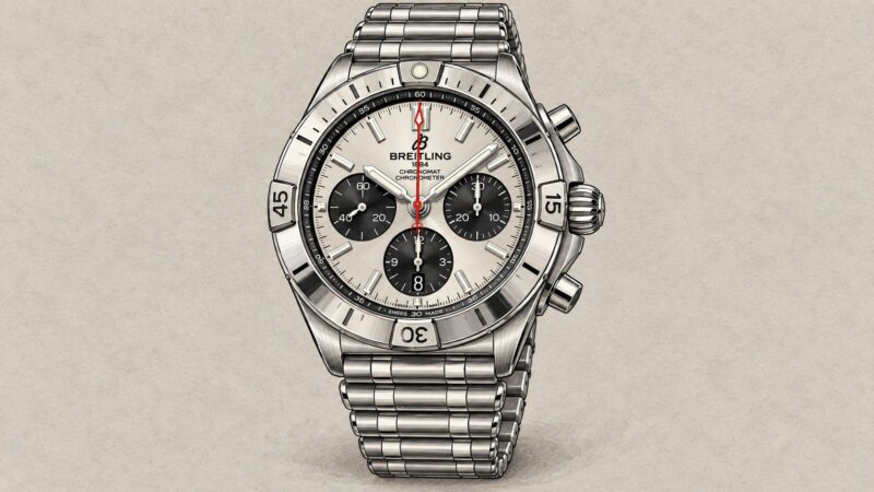 Illustration of the Breitling AB0134101G1A1.