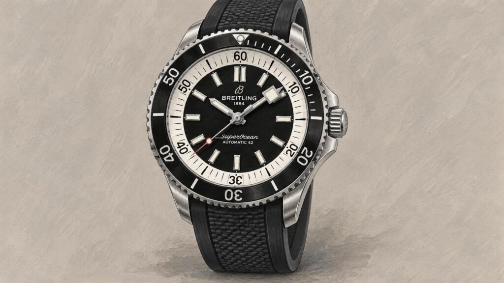 Illustration of the Breitling A17375211B1S1.