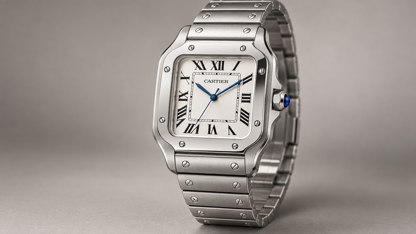 Illustration of the Cartier Santos de Cartier Medium WSSA0029.