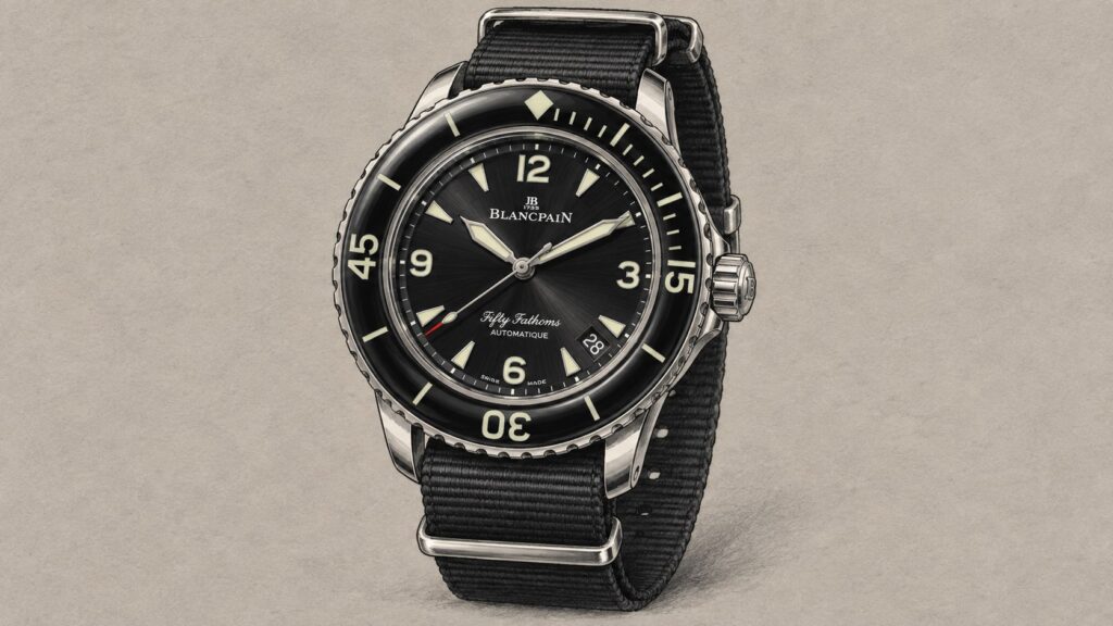 Illustration of the Blancpain 5010 1130 NABA.