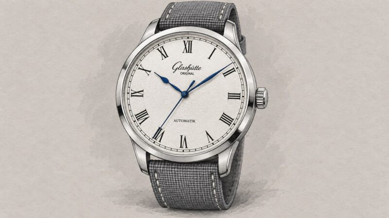 Illustration of the Glashütte Original 1-36-01-01-02-66.