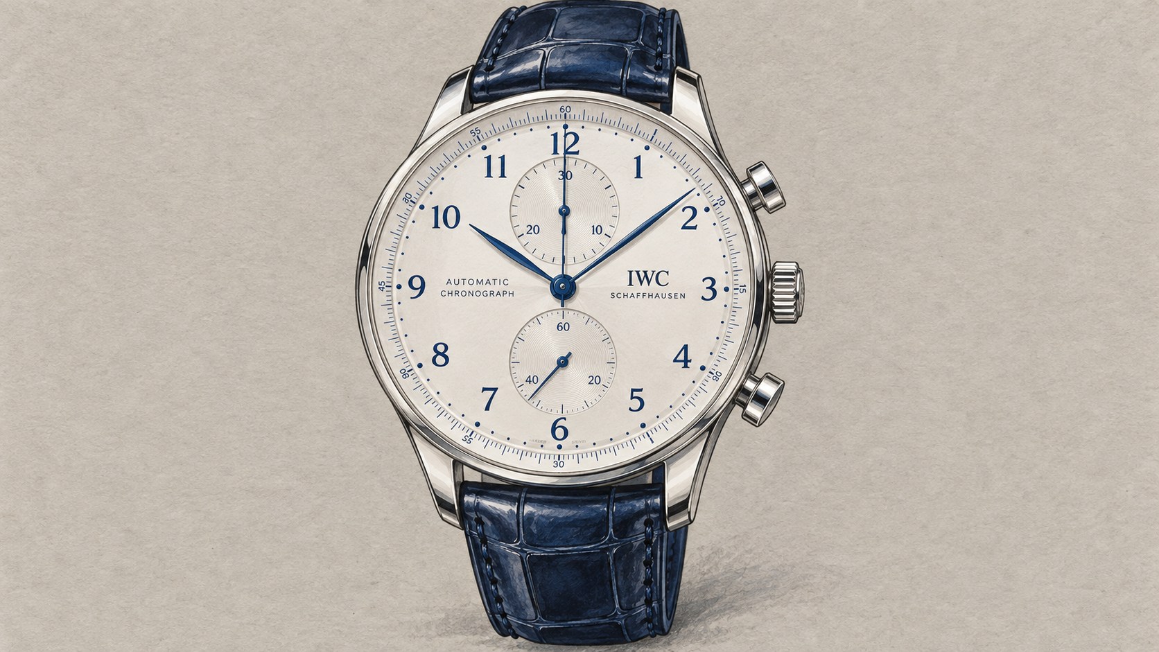 Illustration of the IWC IW371605.