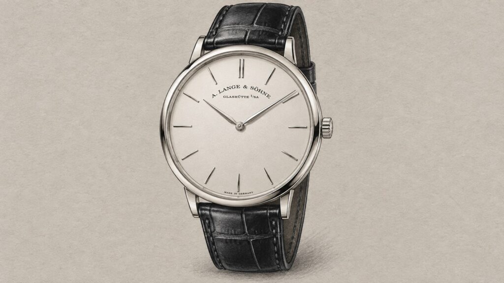 Illustration of the A. Lange & Söhne 201.027.