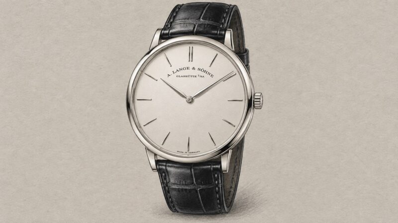 Illustration of the A. Lange & Söhne 201.027.