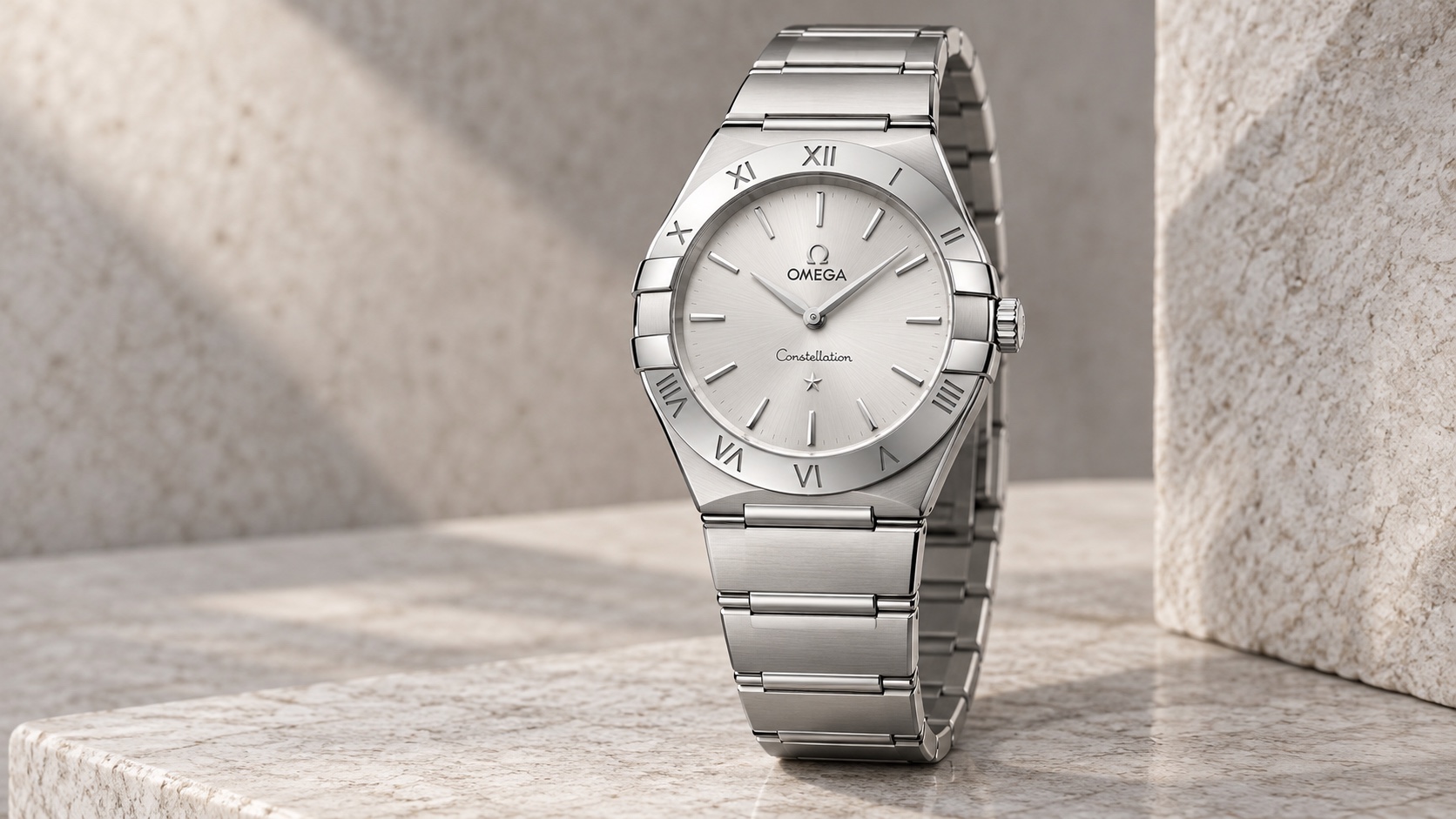 Illustration of the Omega Constellation 28 reference 131.10.28.60.02.002.
