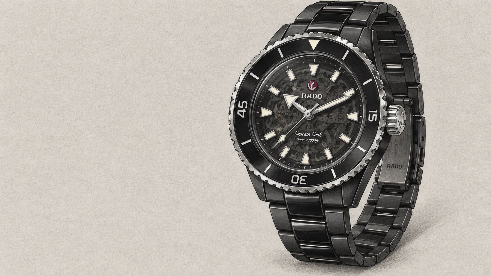 Editorial illustration of Rado R32127152