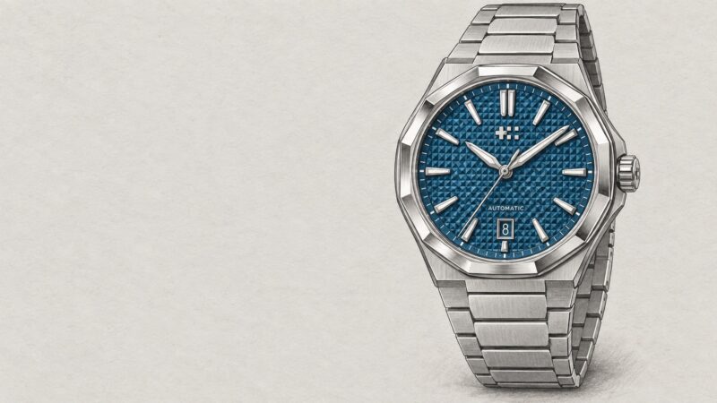 Editorial illustration of Christopher Ward C12-40ADA1-S00B0-B0