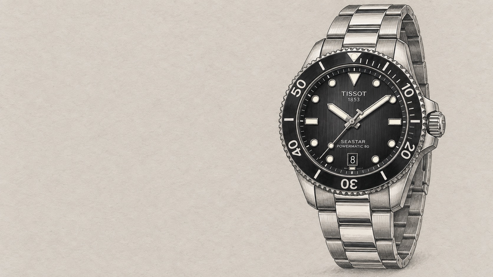 Editorial illustration of Tissot T120.807.11.051.00