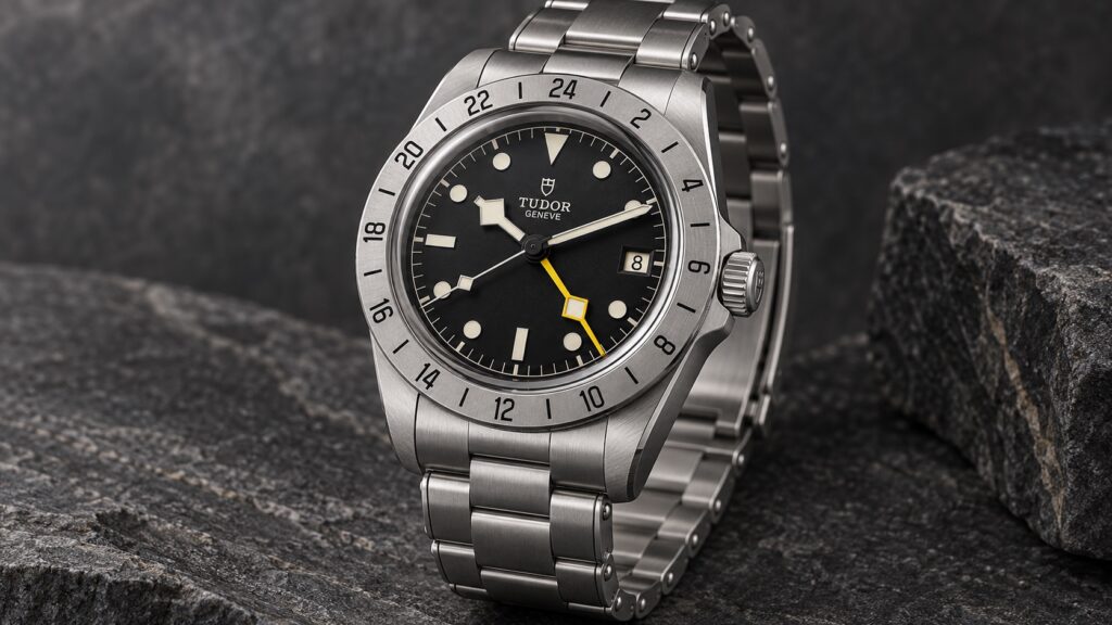 Illustration of the Tudor Black Bay Pro M79470-0001.
